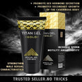 Titan Gel Gold Original – Gel Intime de Massage Premium pour Hommes (50 ml)