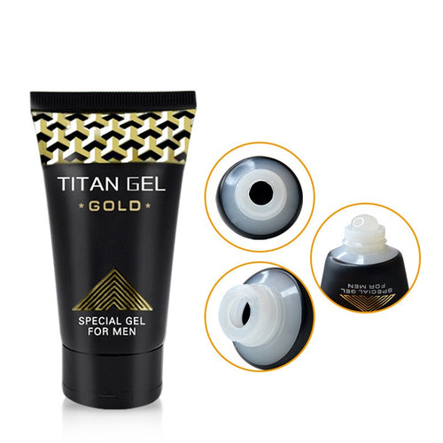 Titan Gel Gold Original – Gel Intime de Massage Premium pour Hommes (50 ml)