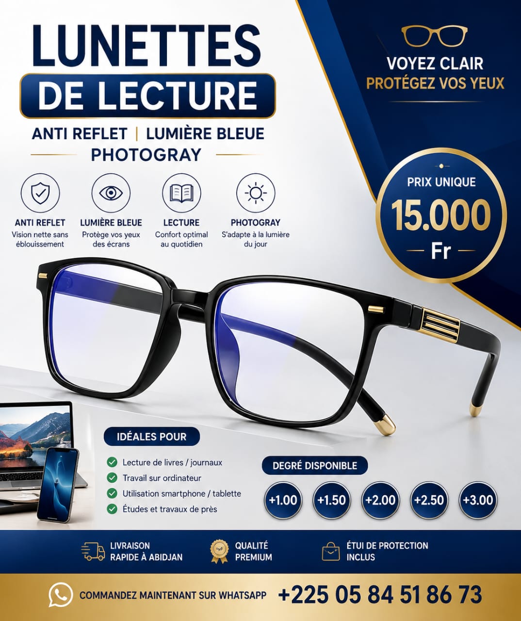 LUNETTE DE LECTURE