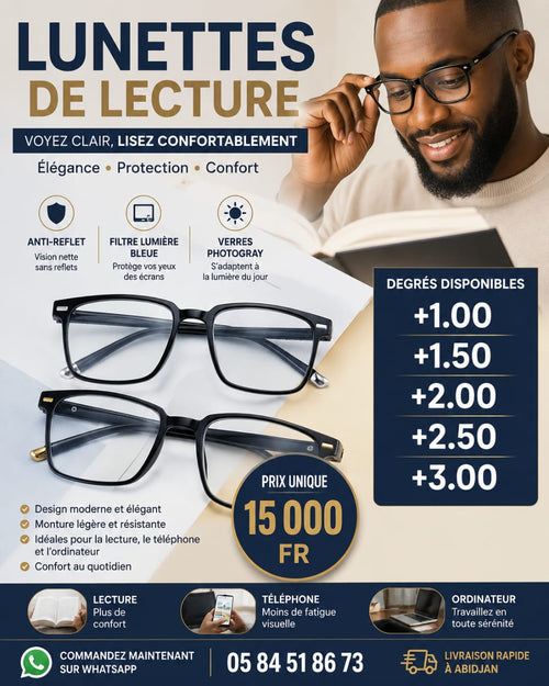 LUNETTE DE LECTURE